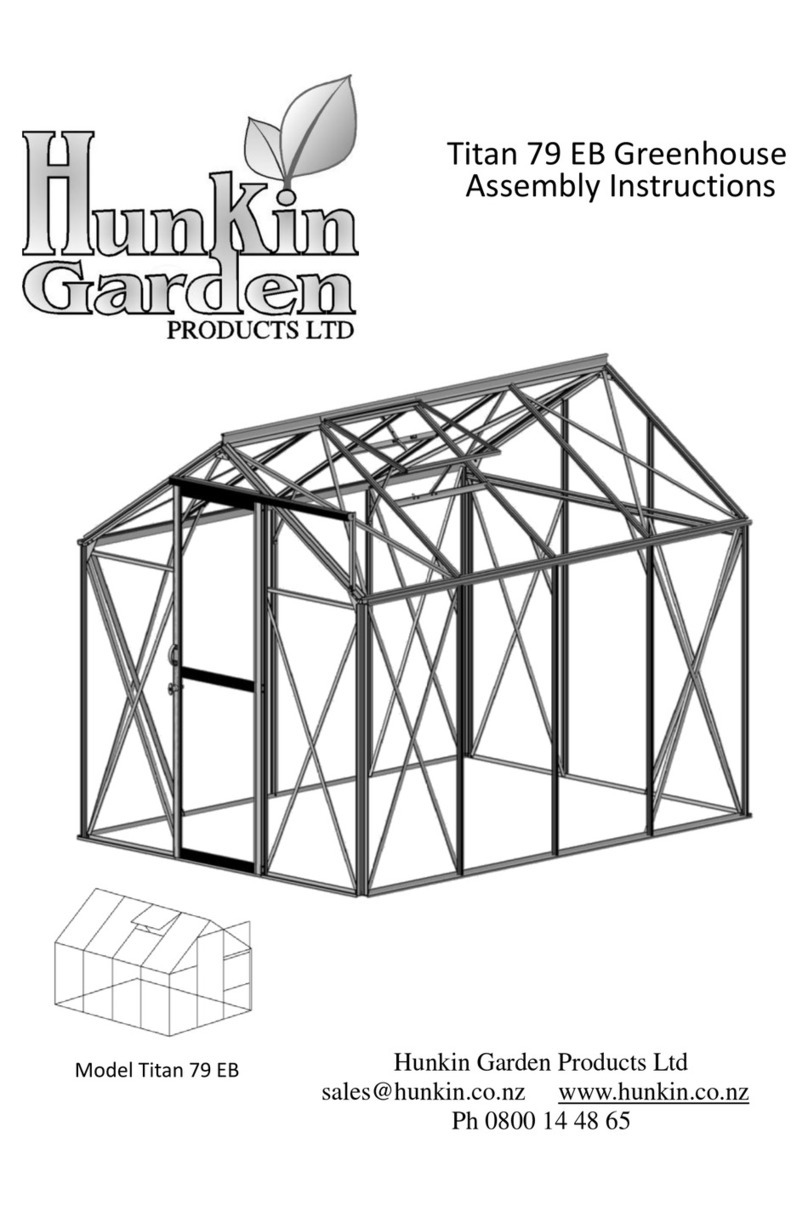 Hunkin Garden Titan 79 EB User manual