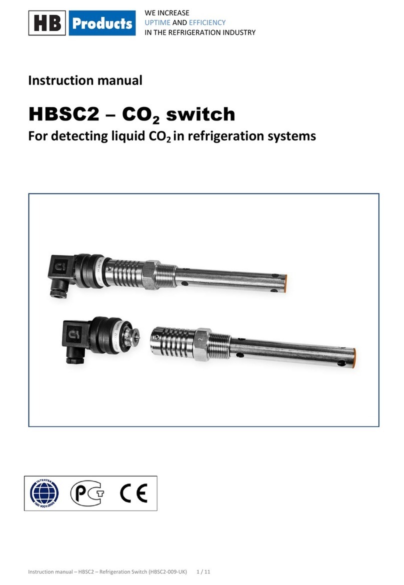 HB Products HBSC2 instruction manual