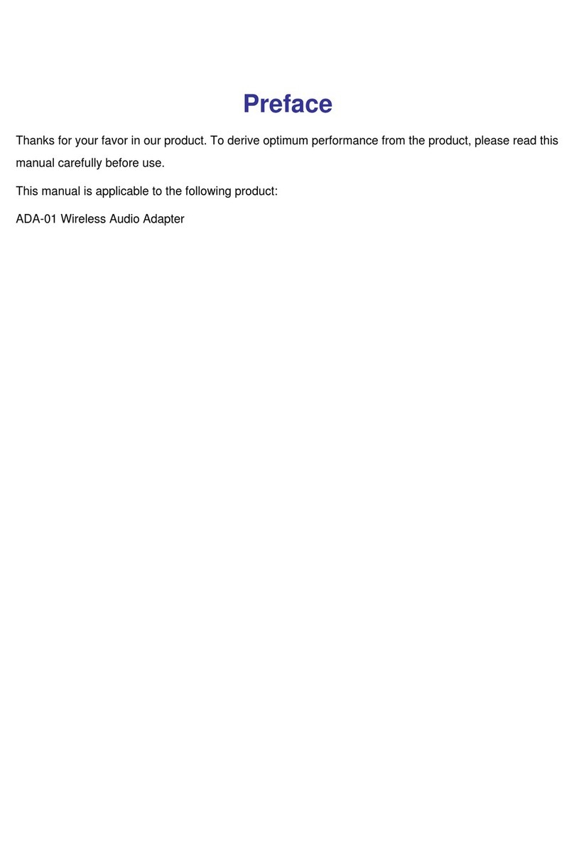 Hytera ADA-01 User manual
