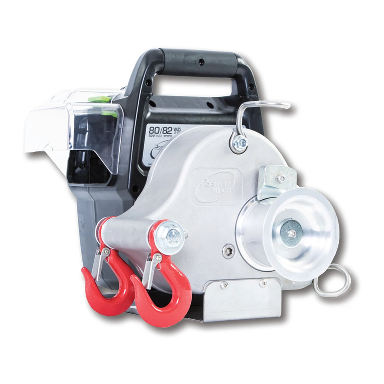 Portable Winch PCW3000-LI user guide