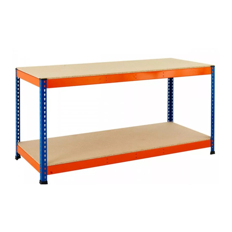 Rapid Racking Heavy duty workbench User manual Rapid Racking Heavy duty workbench User manual