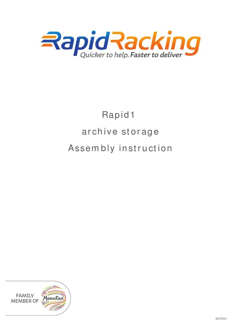 Rapid Racking DS25 Assembly guide