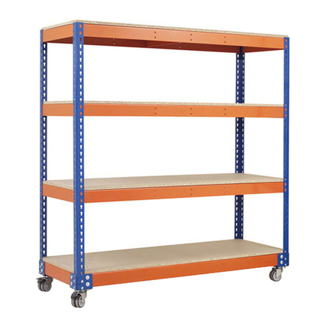 Rapid Racking Rapid1 Heavy duty shelving User manual Rapid Racking Rapid1 Heavy duty shelving User manual