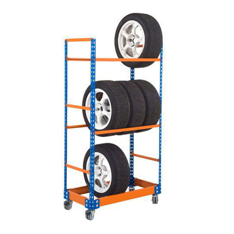 Rapid Racking Rapid2 Medium duty tyre rack Assembly guide