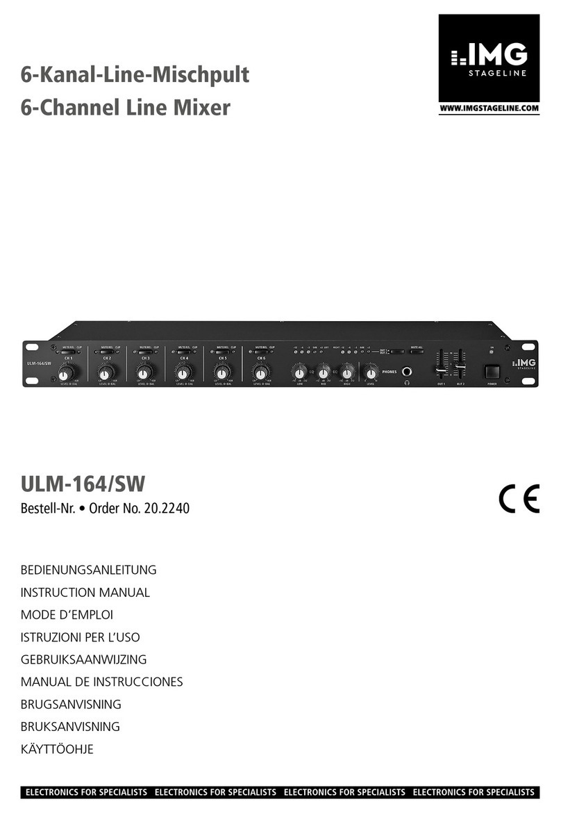 IMG STAGE LINE ULM-164/SW instruction manual