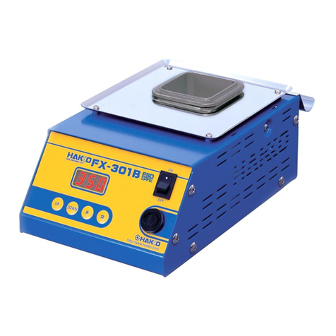 Hakko Electronics FX-301B instruction manual
