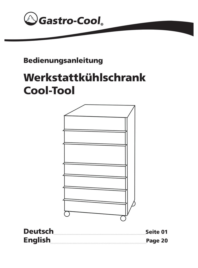 Gastro-Cool Cool-Tool Instructions for use