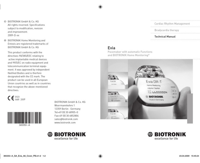 BIOTRONIK EVIA User manual