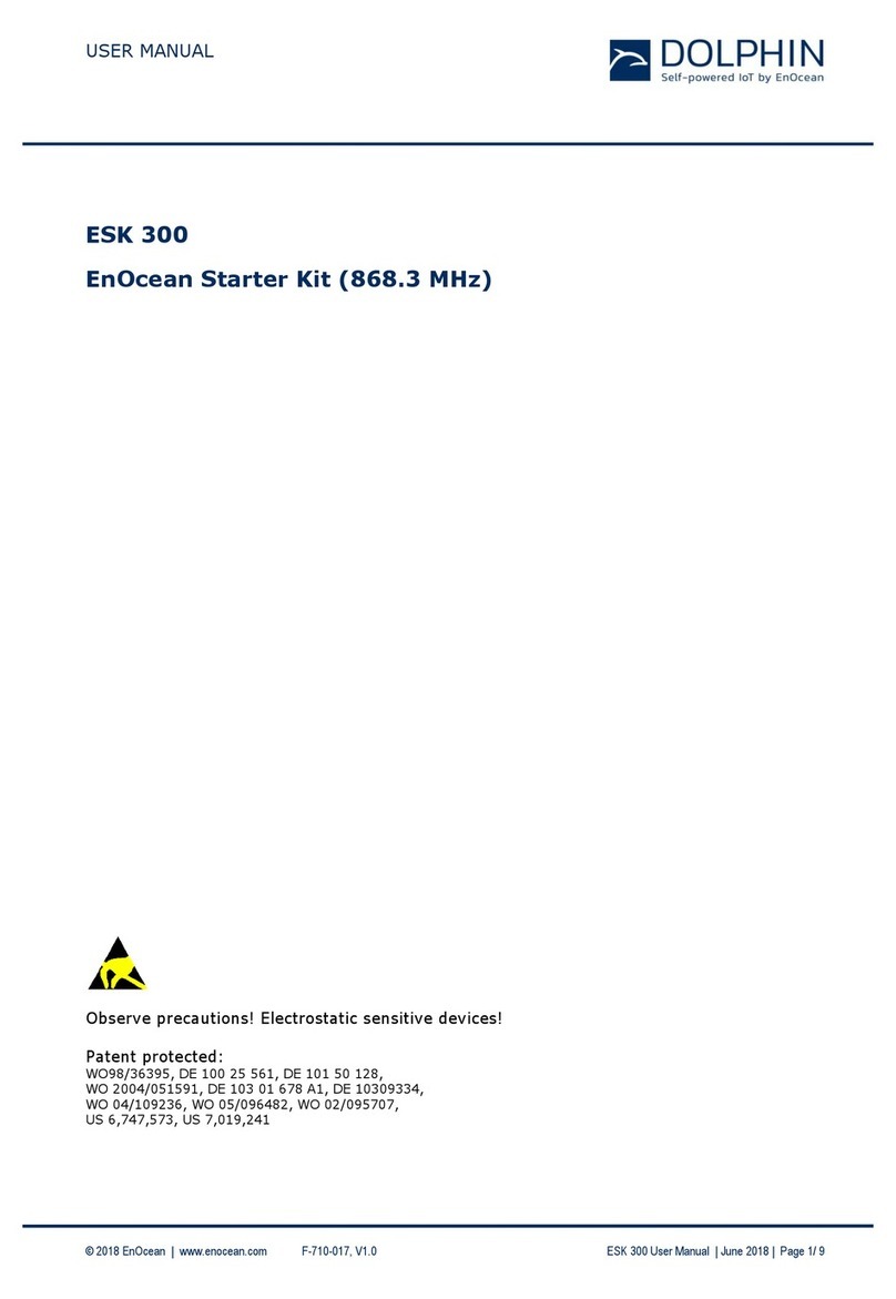 EnOcean ESK 300 user manual