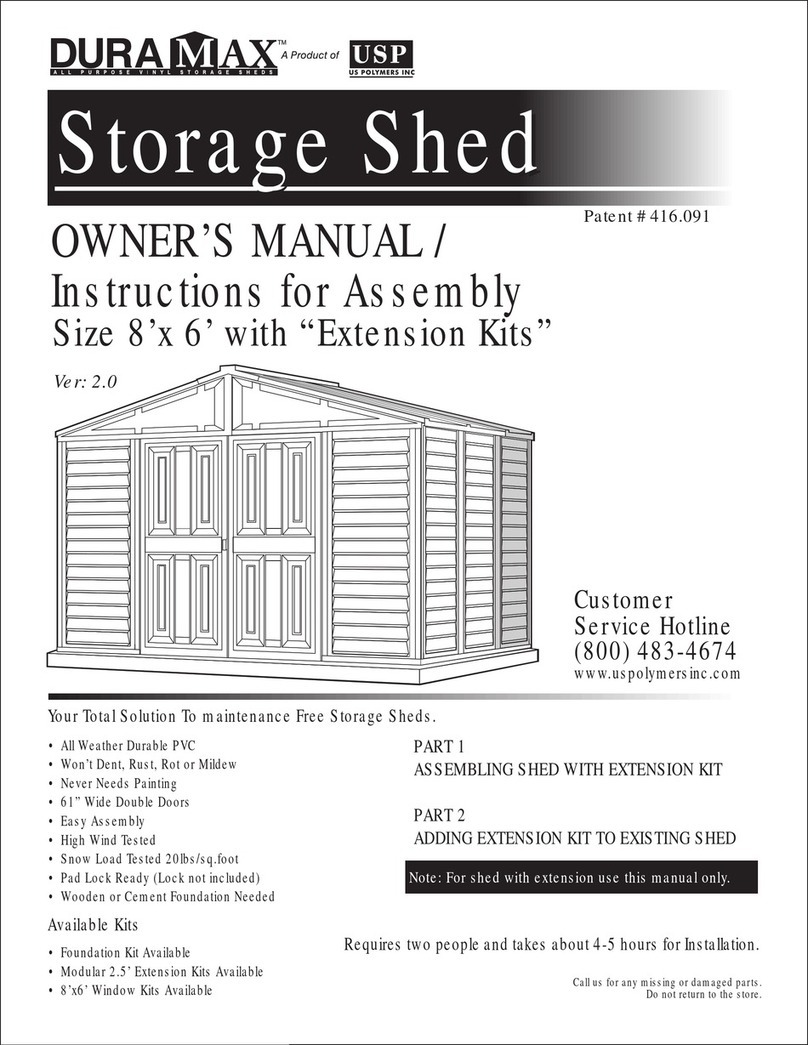 Dura-Max Storage Shed Manual