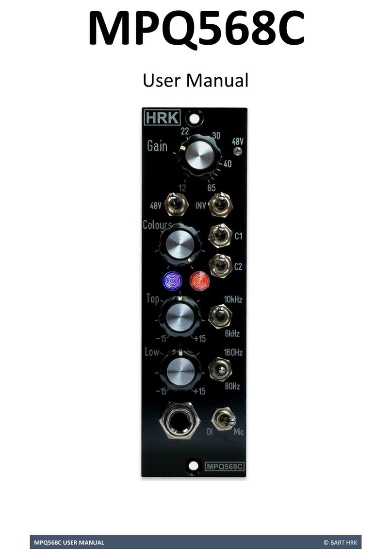 Bart HRK MPQ568C user manual