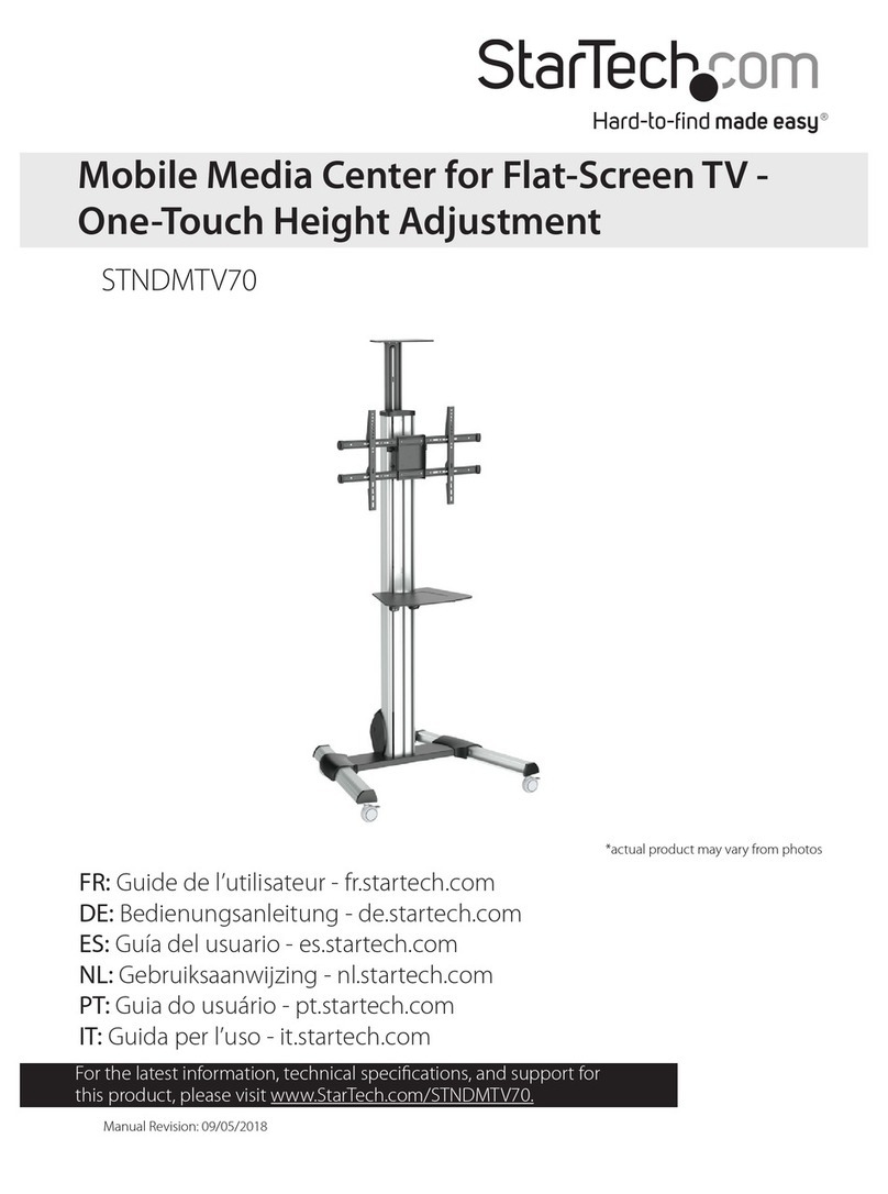 StarTech.com STNDMTV70 installation manual