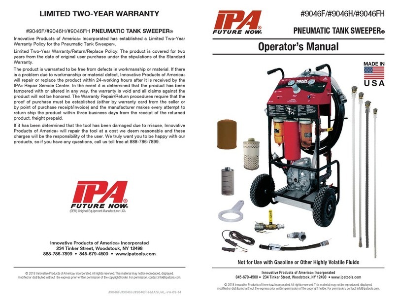 iPA 9046F Operator's manual