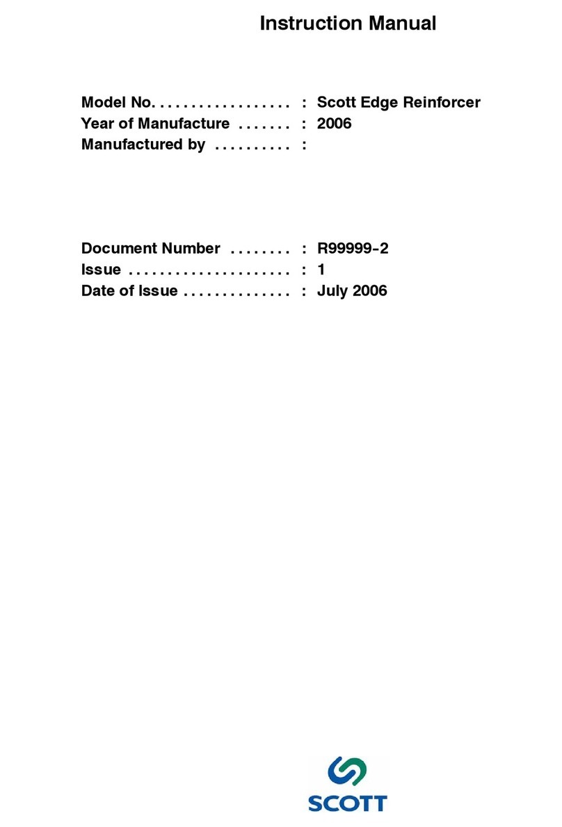 Scott Edge Reinforcer instruction manual