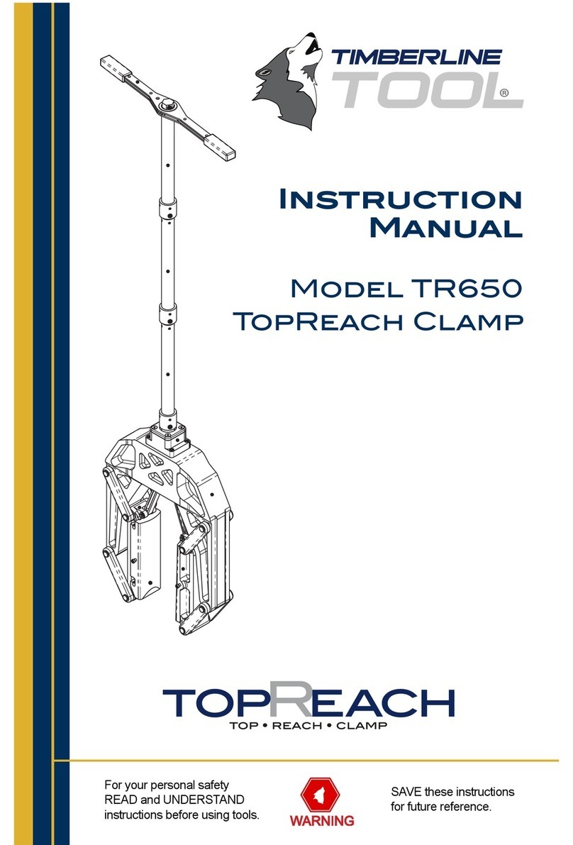 Timberline Tool TR650 instruction manual