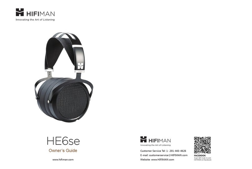HiFiMAN HE6se owner's guide