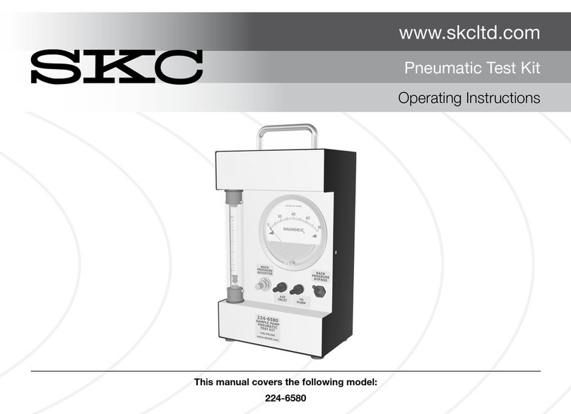 SKC 224-6580 operating instructions