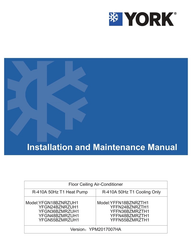 York YFGN24BZNRZUH1 Manual
