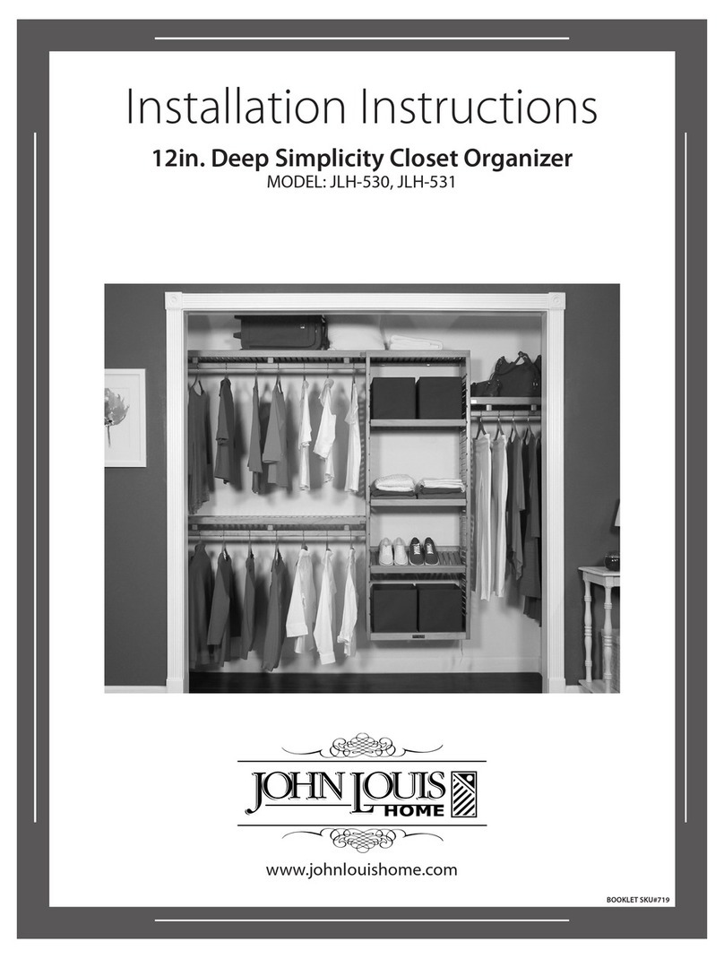 John Louis Home JLH-530 installation instructions