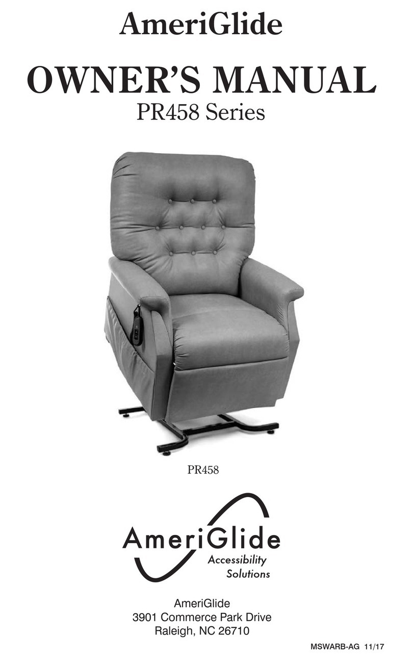 AmeriGlide PR458 Series owner's manual