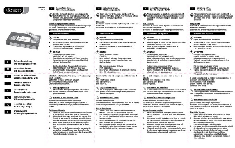 Vivanco DC 6 User manual