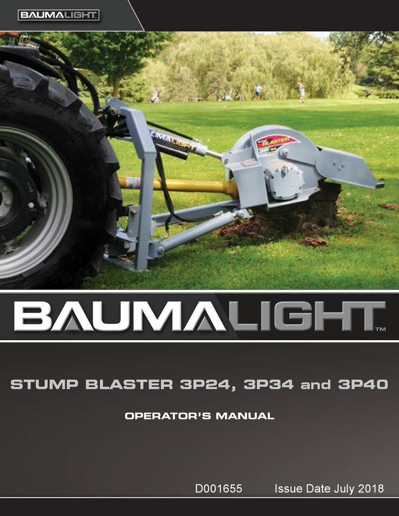 Baumalight STUMP BLASTER  3P34 User manual