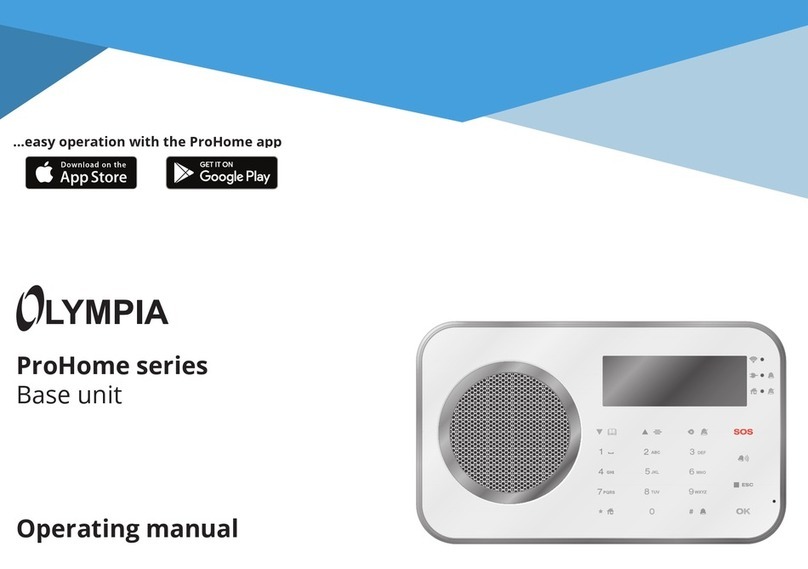 Olympia ProHome series User manual