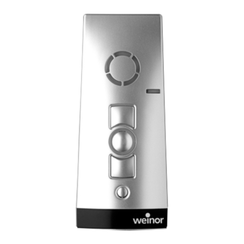 weinor BiEasy 1M operating instructions
