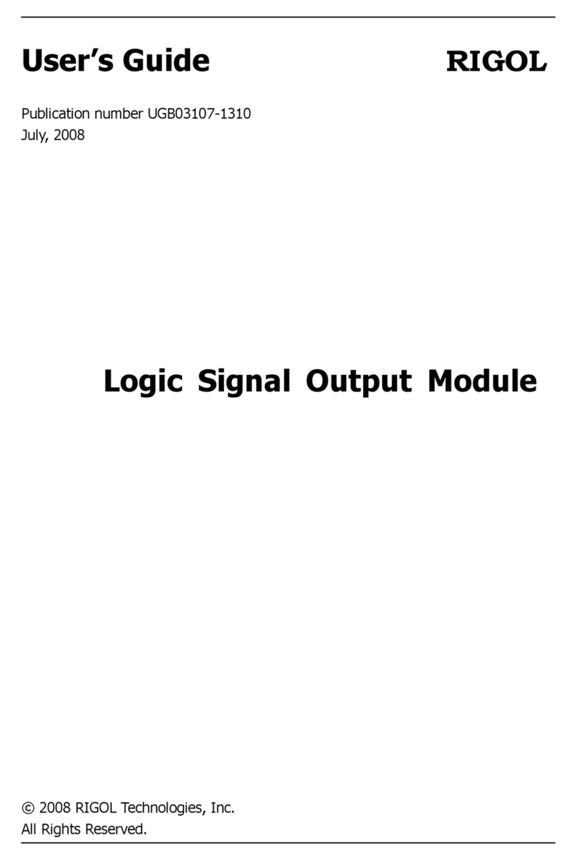 Rigol DG3000 Series user manual