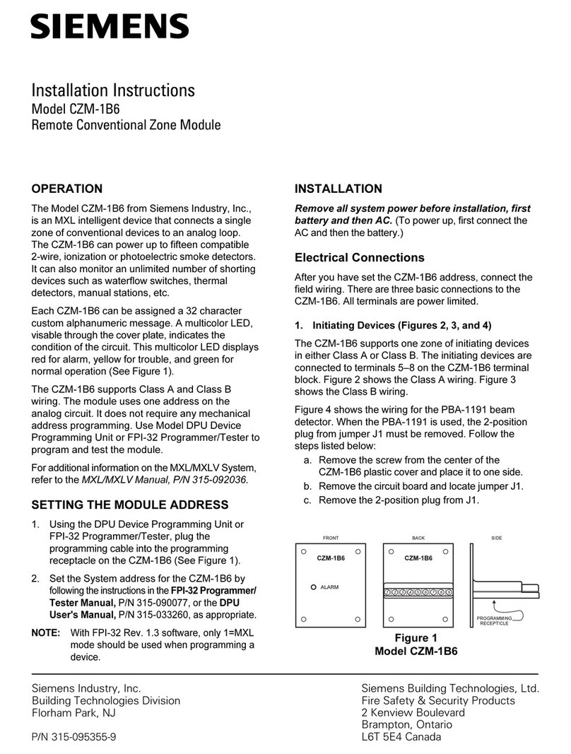 Siemens CZM-1B6 Service manual