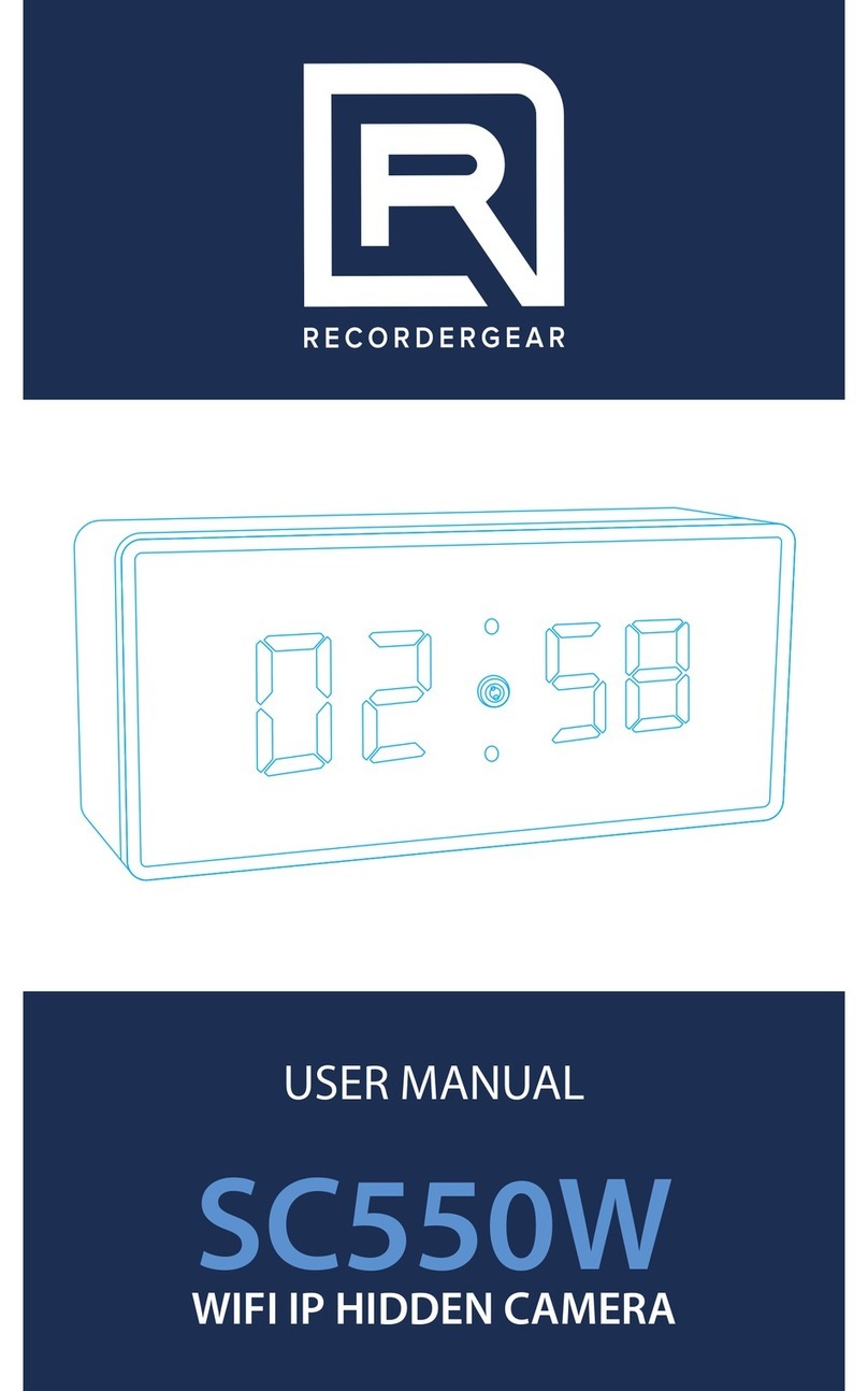 RecorderGear SC550W User manual