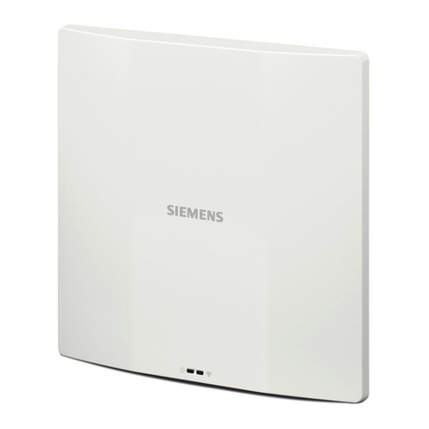 Siemens SCALANCE W1750D UI Instruction sheet