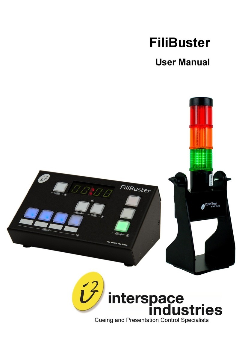 Interspace Industries FiliBuster user manual