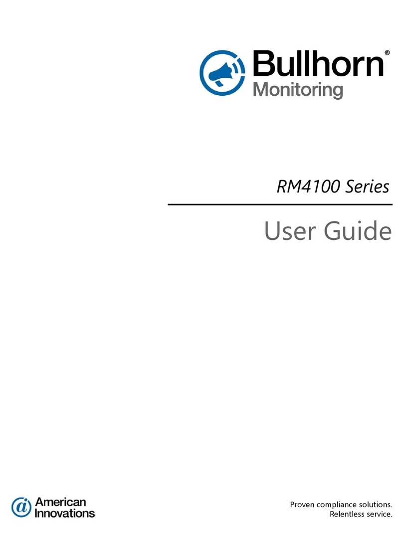 American Innovations Bullhorn RM 4100 Series user guide