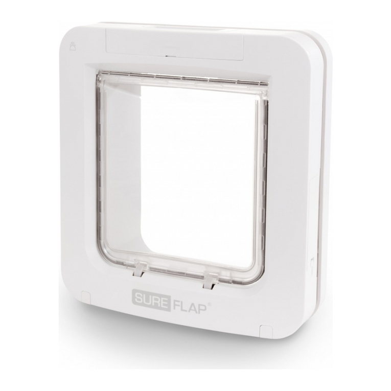 SURE petcare Microchip Pet Door Connect user manual