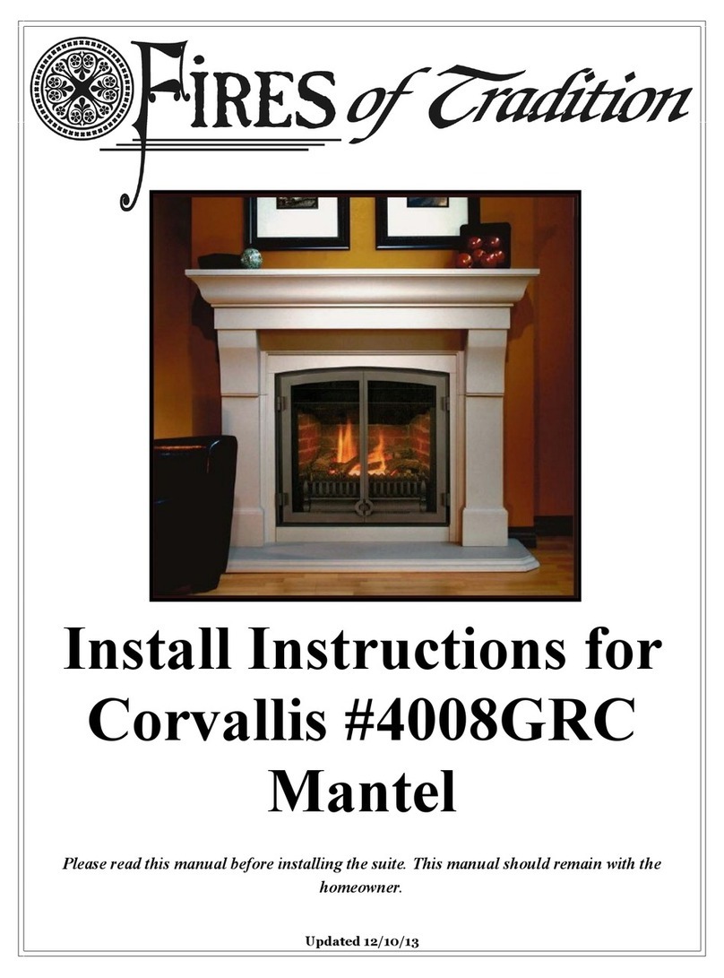 Fires of Tradition Corvallis 4008GRC manual