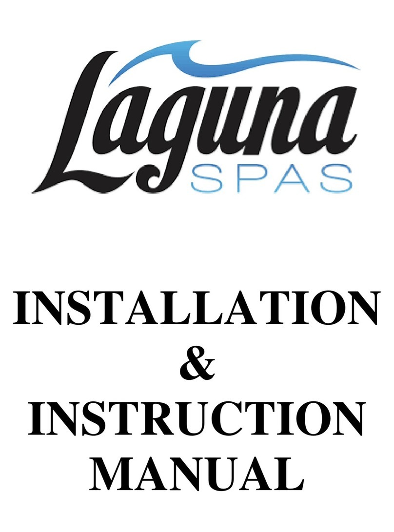 Laguna SPAS TS-100 Installation instructions manual