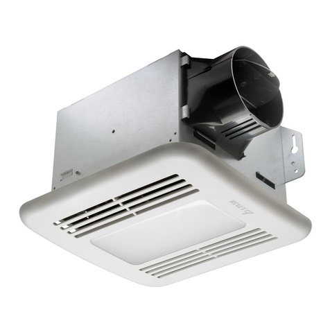Delta BreezGreenBuilder GBR80LED User manual