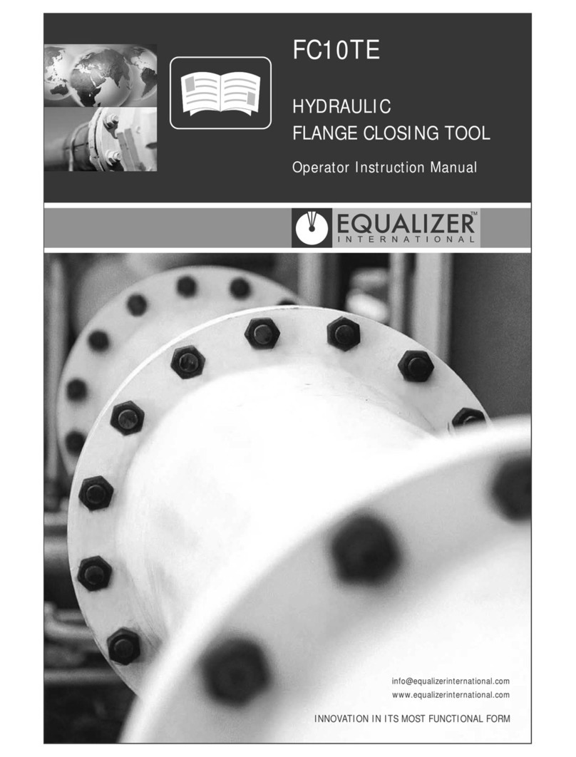 Equalizer FC10TE Operator's instruction manual Equalizer FC10TE Operator's instruction manual