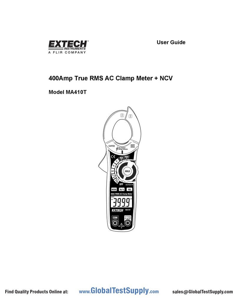 Extech Instruments MA410T User manual