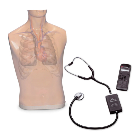 Nasco LIFE FORM AUSCULTATION TRAINER User manual