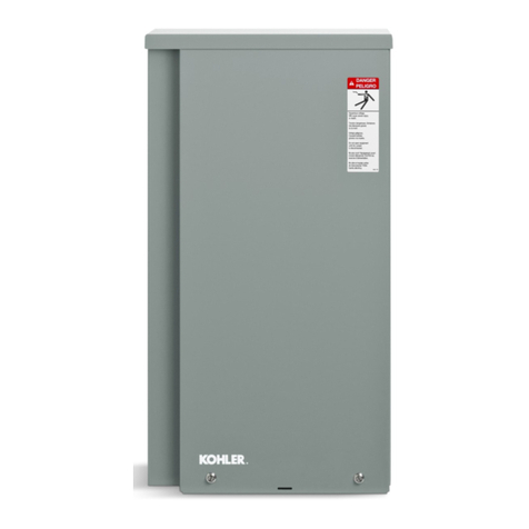 Kohler RXT Operation and installation