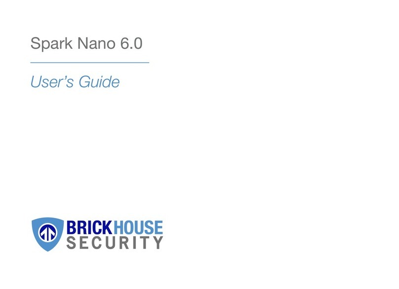 Brickhouse Security Spark Nano 6.0 User manual