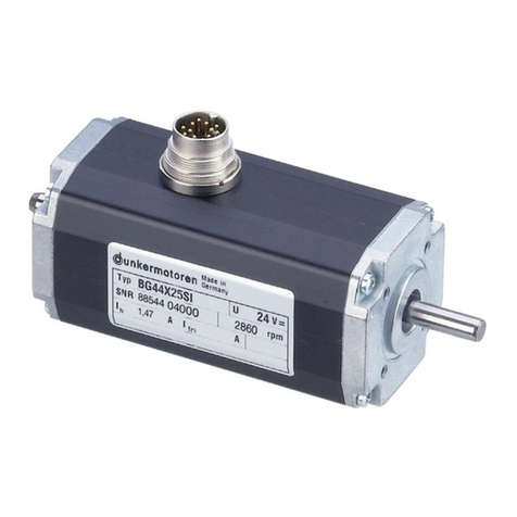 dunkermotoren BG 44 SI User manual