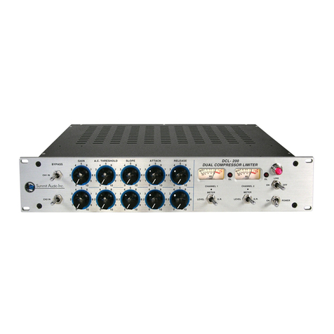 Summit Audio DCL-200 operating manual