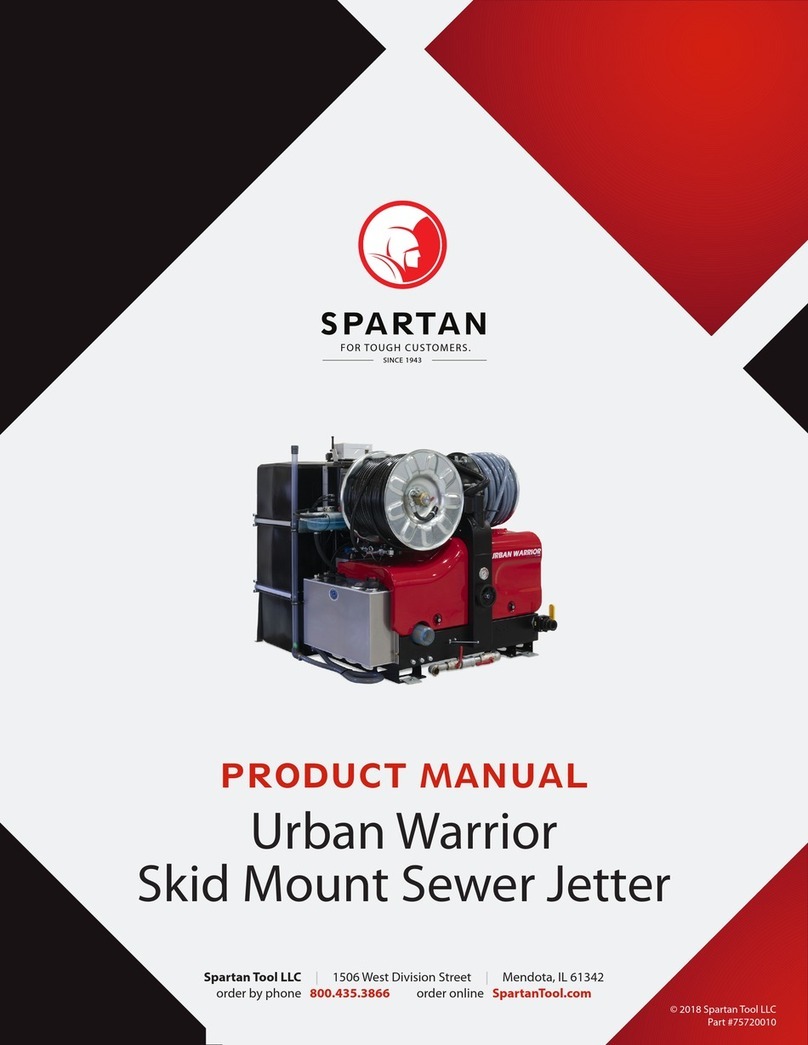 Spartan Tool URBAN WARRIOR SKID MOUNT JETTER product manual