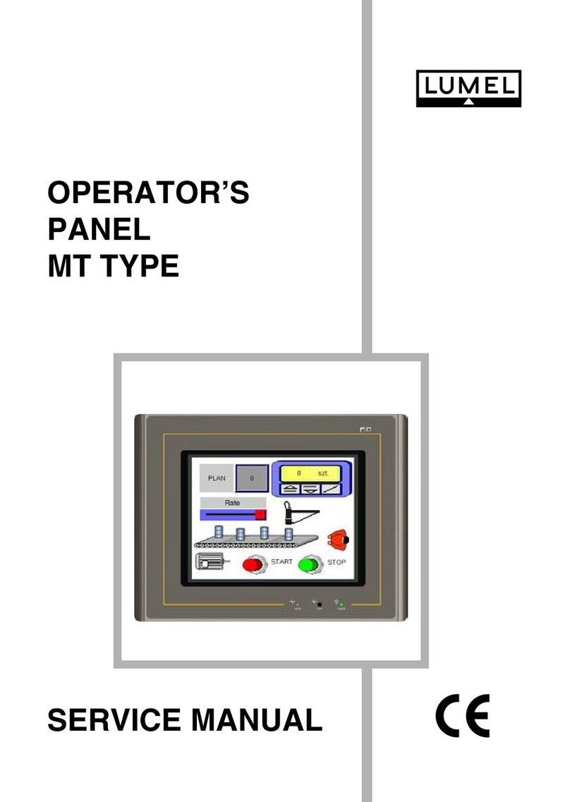 Lumel MT series User manual