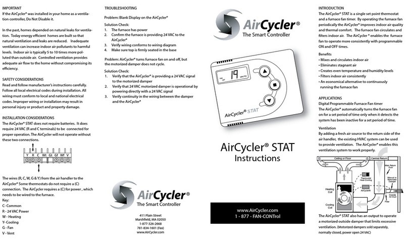 AirCycler STAT instructions