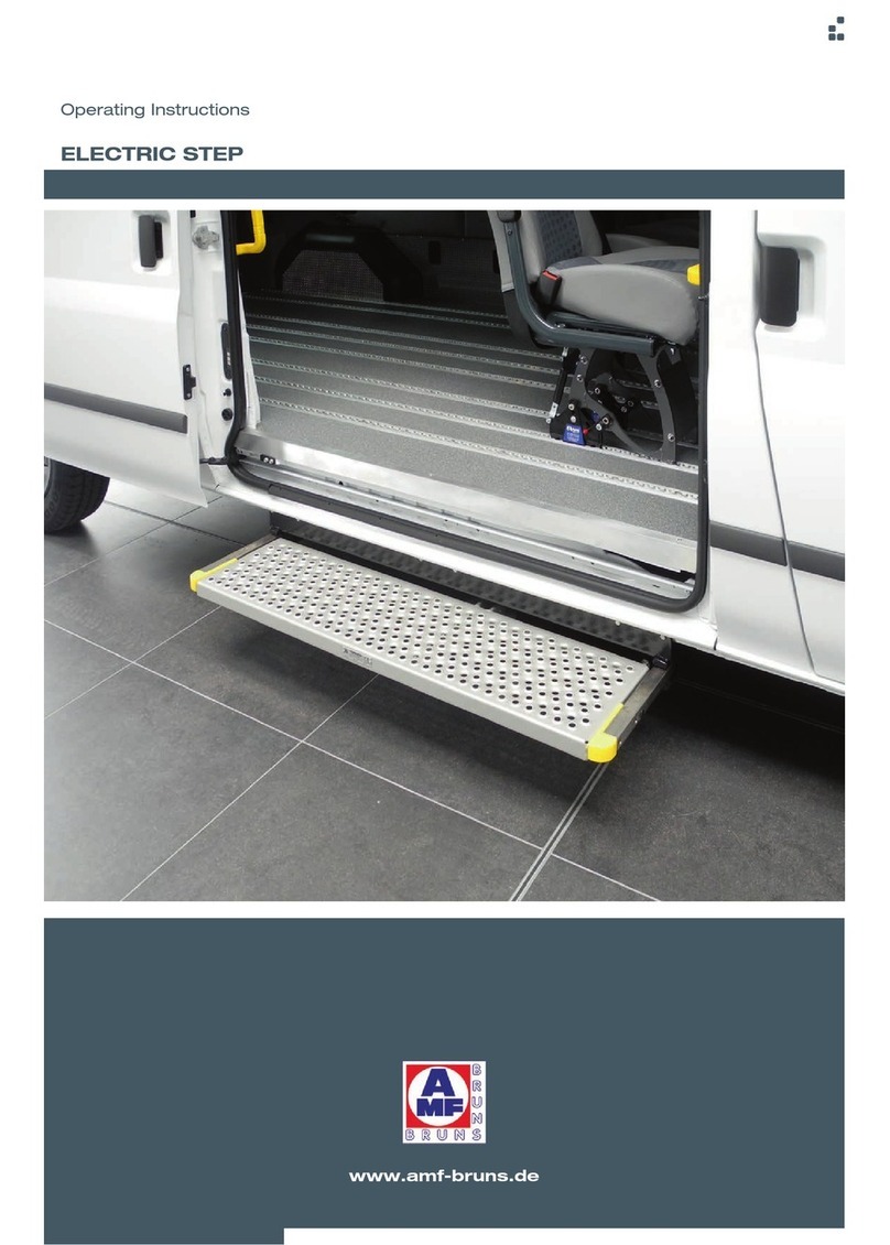 AMF-BRUNS Electric Step operating instructions