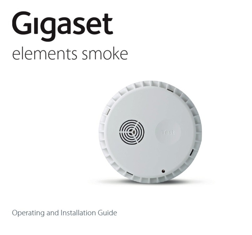 Gigaset Elements smoke Operating and installation guide